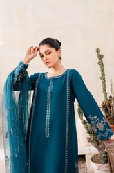 Batik - Winter 3Pcs Dhanak Embroidered Suit - SS0053